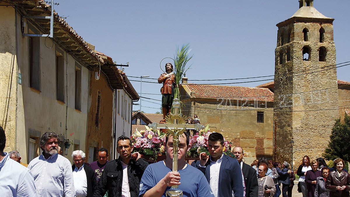 SanMillán de los Caballeros es uno de los pueblos donde siempre se celebra San Isidro aunque este año tendrá que esperar.  T.G.
