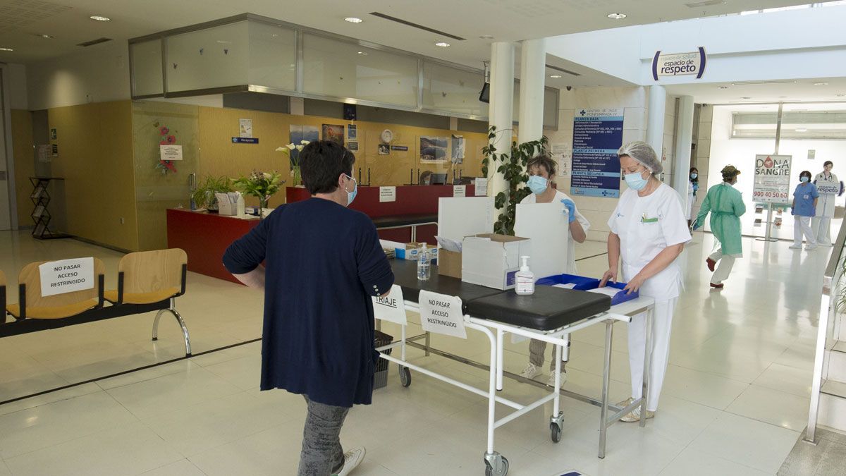 Imagen de actividad en el centro de Salud Ponferrada IV, en Cuatrovientos. | Ical