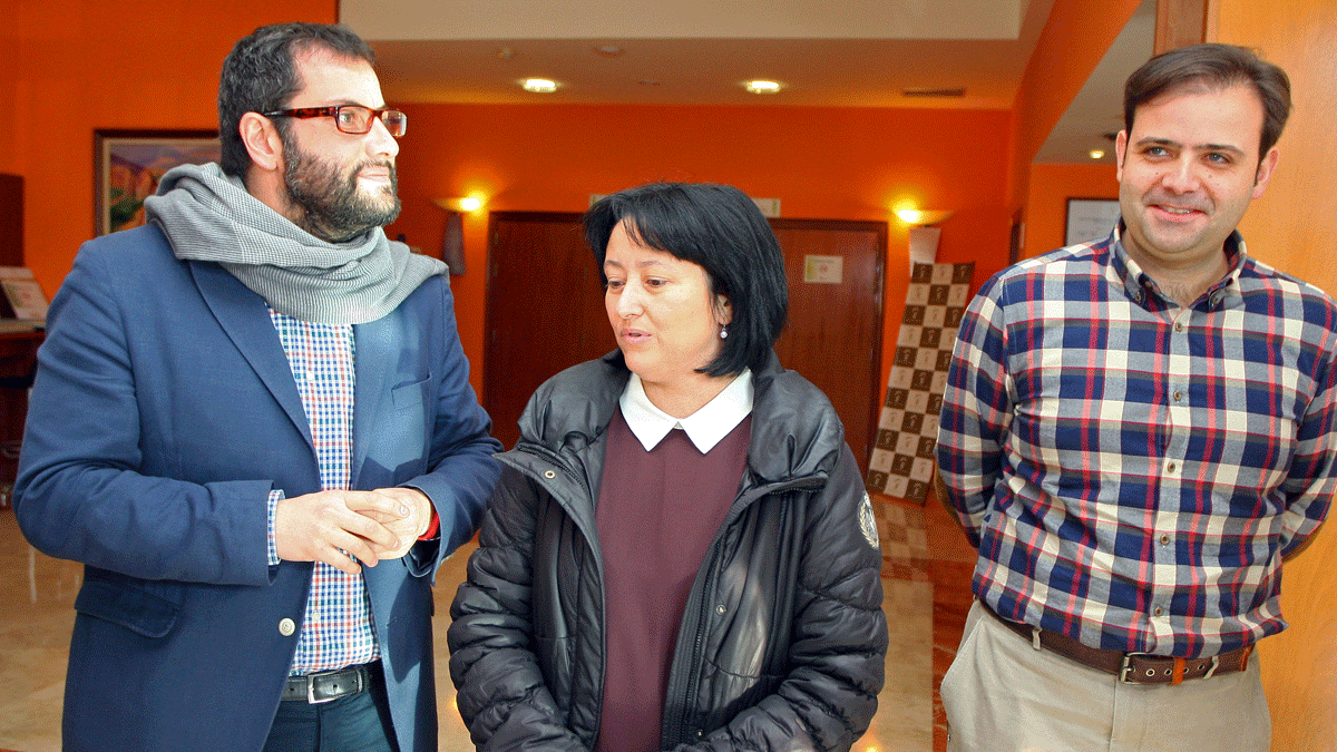 Ángela Marqués, candidata socialista para el Ayuntamiento de Ponferrada | César Sánchez (Ical)