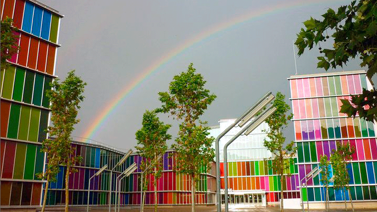 Vista de la fachada principal del Musac. | YOLANDA GUERRERO