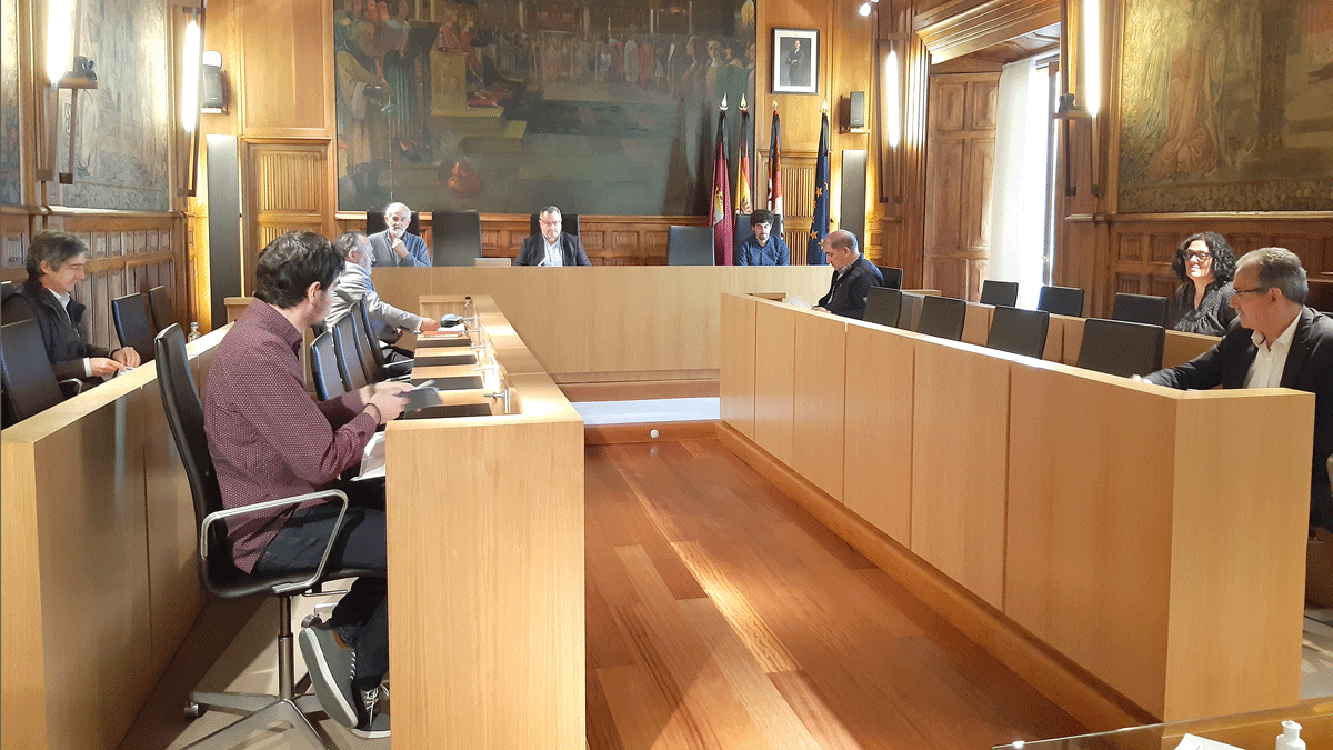 Reunión del Consejo Rector del Instituto Leonés de Cultura.