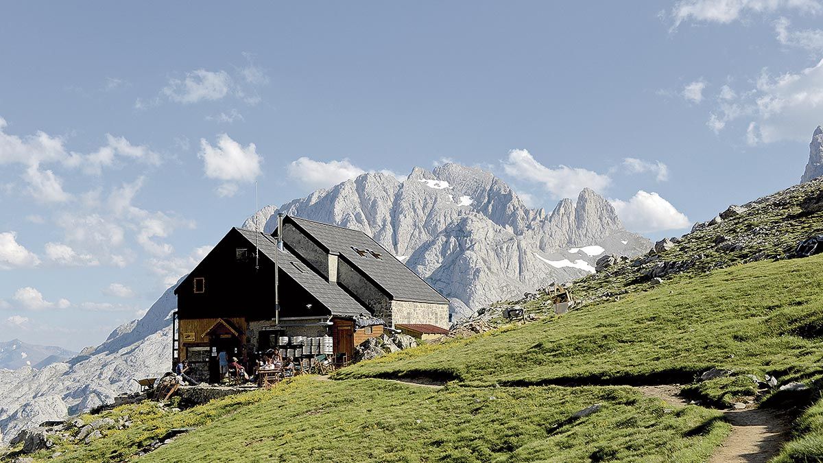 El refugio de Collado Jermoso, uno de los dos leoneses de la oferta conjunta de refugios de montaña en Picos de Europa. Un lugar para disfrutar.