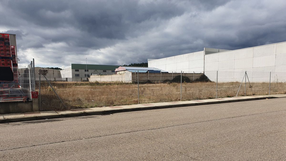 Parcela que el Ayuntamiento de Villaquilamente ha puesto a la venta. | L.N.C. Parcela que el Ayuntamiento de Villaquilamente ha puesto a la venta. | L.N.C.