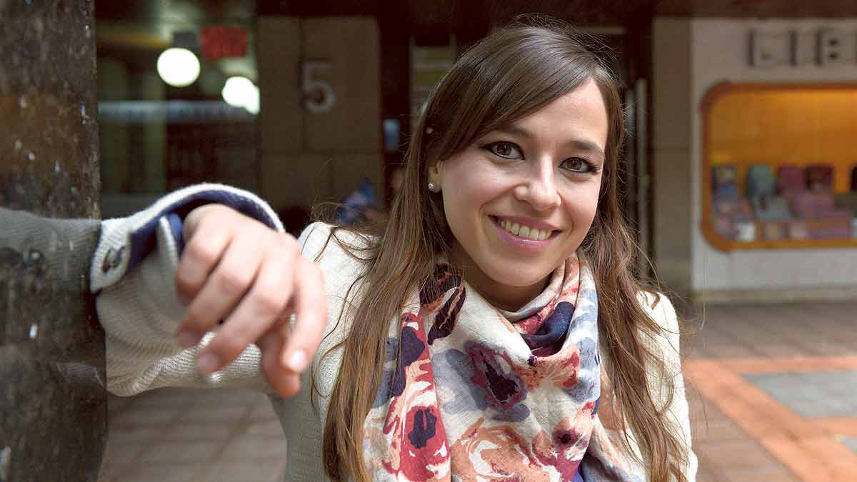 Gemma Villarroel, cabeza visible de Ciudadanos en el Ayuntamiento de León. | L.N.C.