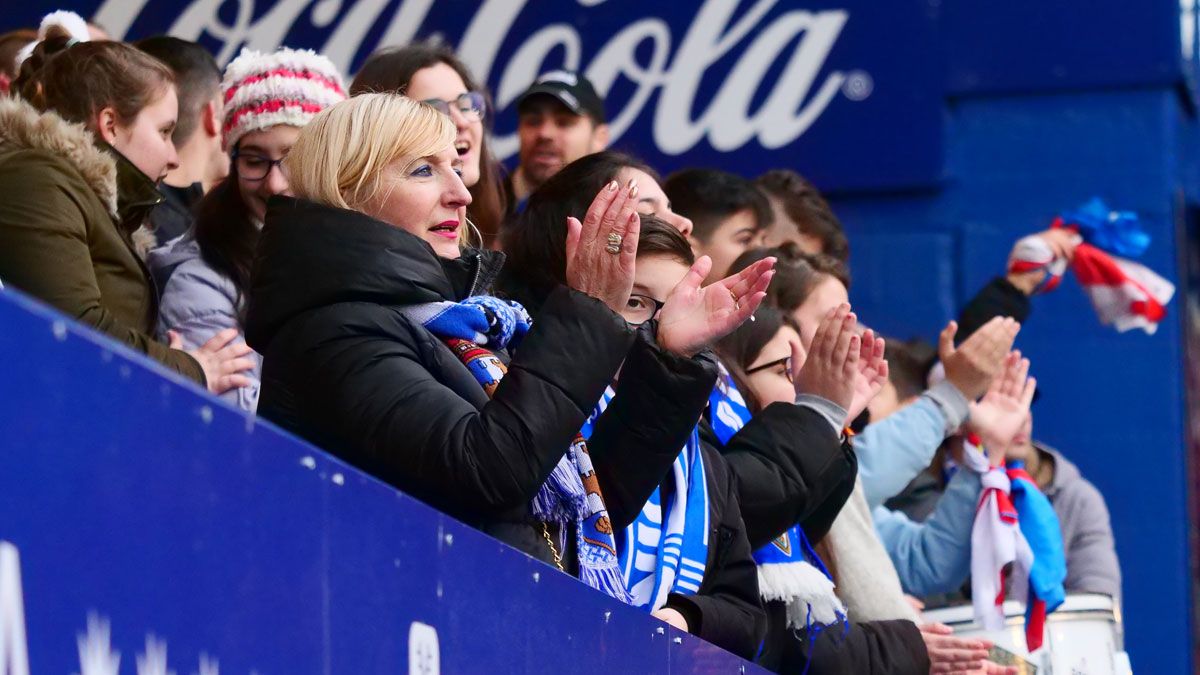 Imagen de las gradas del Toralín en un partido de esta campaña. | FRANCISCO L. POZO