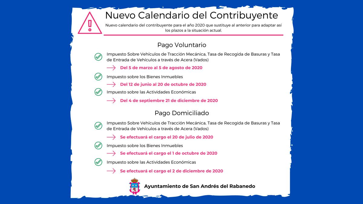 Las nuevas fechas que se manejan en el calendario del municipio del alfoz. | L.N.C.