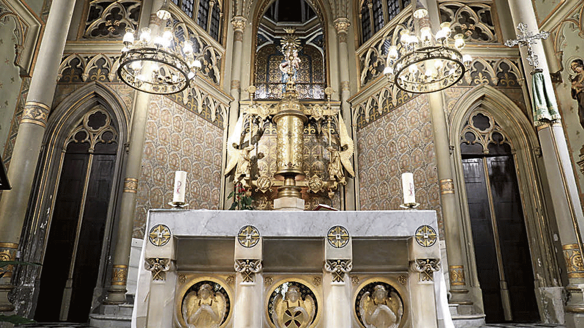 Altar de la capilla del Colegio Jesús-María (Tarragona).