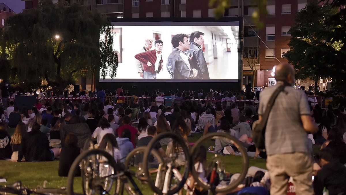 Cine de verano en La Palomera. | L.N.C.
