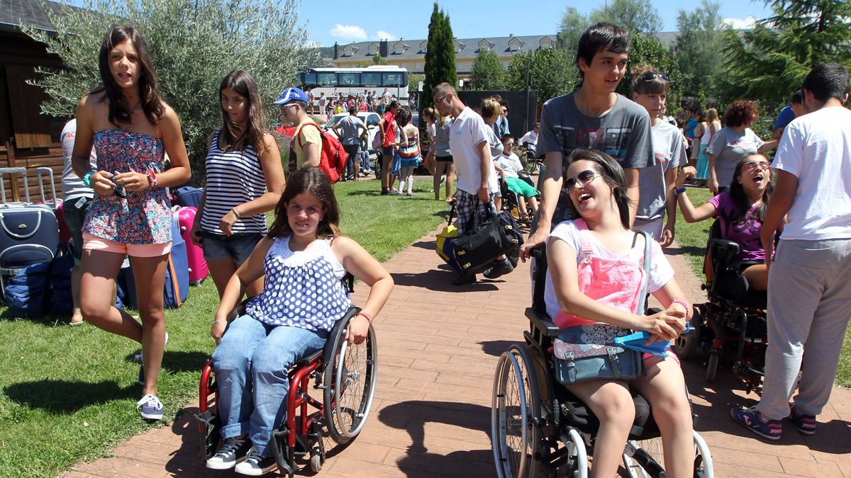 El campamento de verano en Cubillos era una cita tradicionales que este año busca una nueva fórmula para sortear a la pandemia. | ICAL