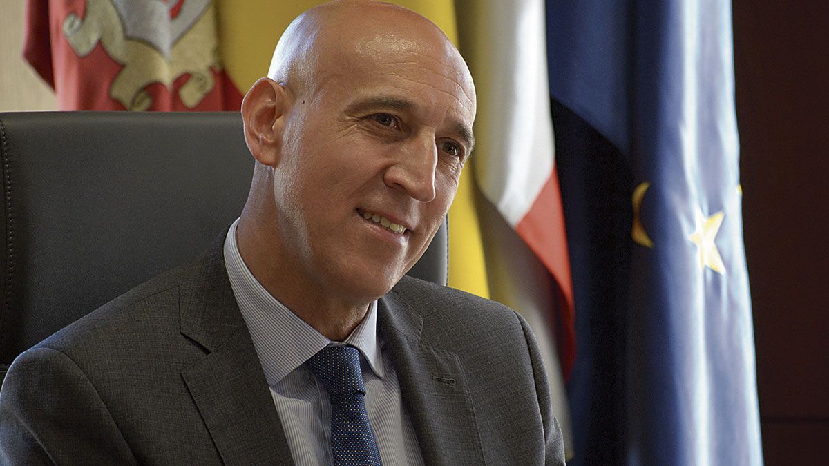 José Antonio Díez, alcalde de León. | MAURICIO PEÑA
