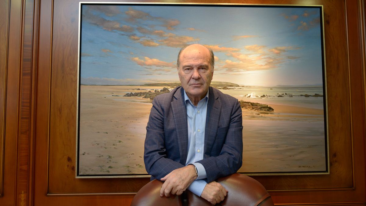 El presidente del Colegio de Médicos de Castilla y León, José Luis Díaz Villarig. | MAURICIO PEÑA El presidente del Colegio de Médicos de Castilla y León, José Luis Díaz Villarig. | MAURICIO PEÑA