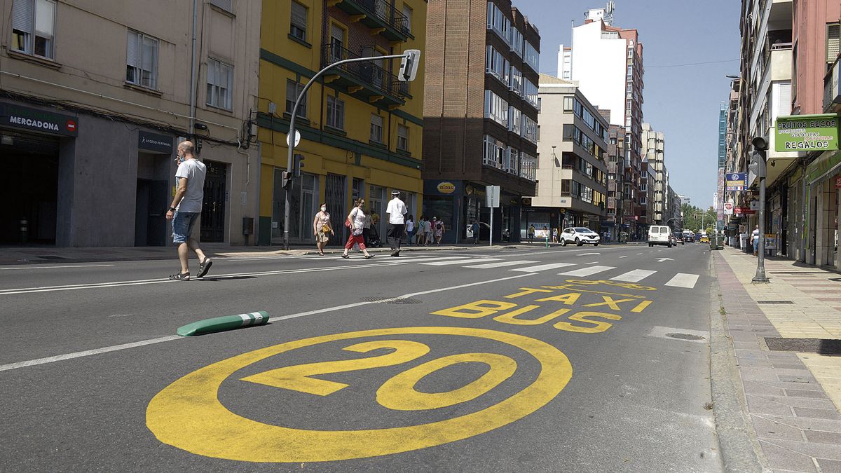 Uno de los pivotes caídos en Alcalde Miguel Castaño. | MAURICIO PEÑA