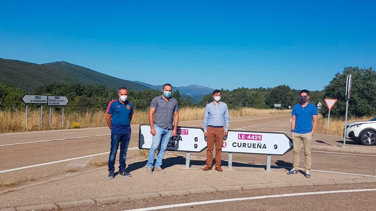 Modificaciones en la carretera a Salce, en el municipio de Riello. | L.N.C.