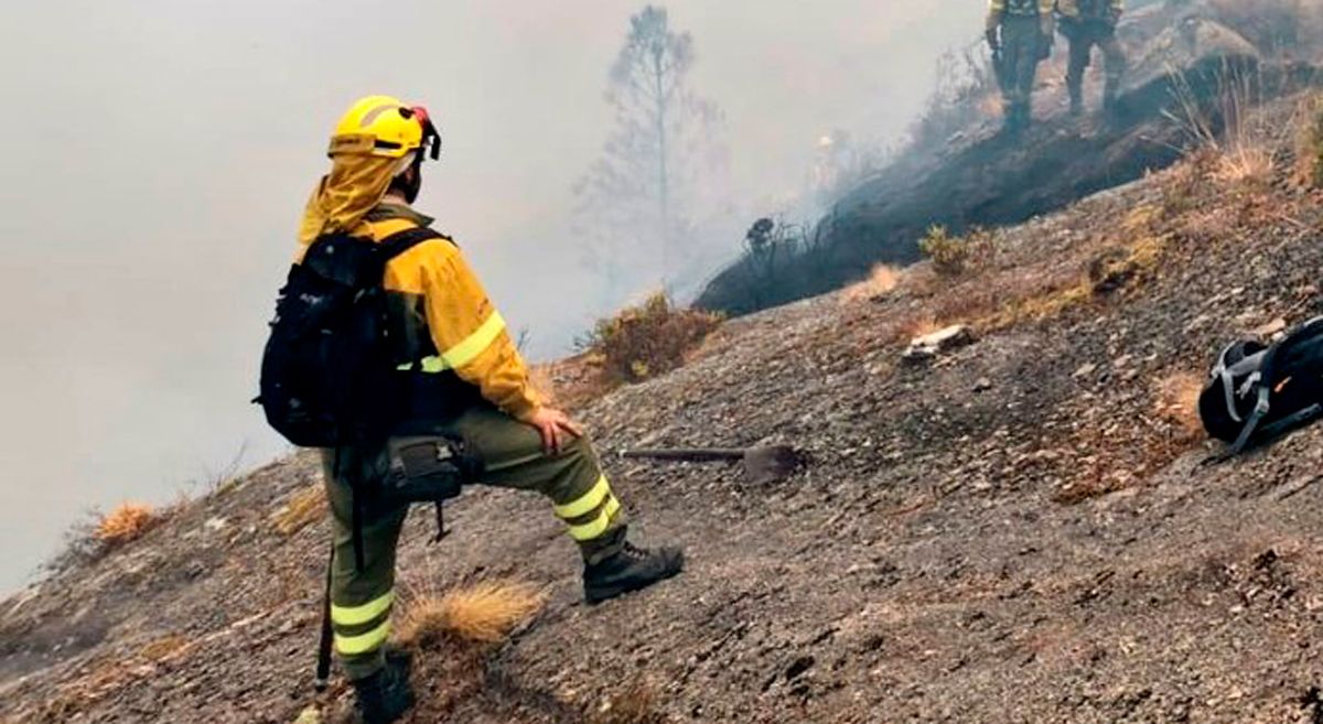 Los medios de extinción se han empleado a fondo en todos los incendios. | BRIFF TABUYO