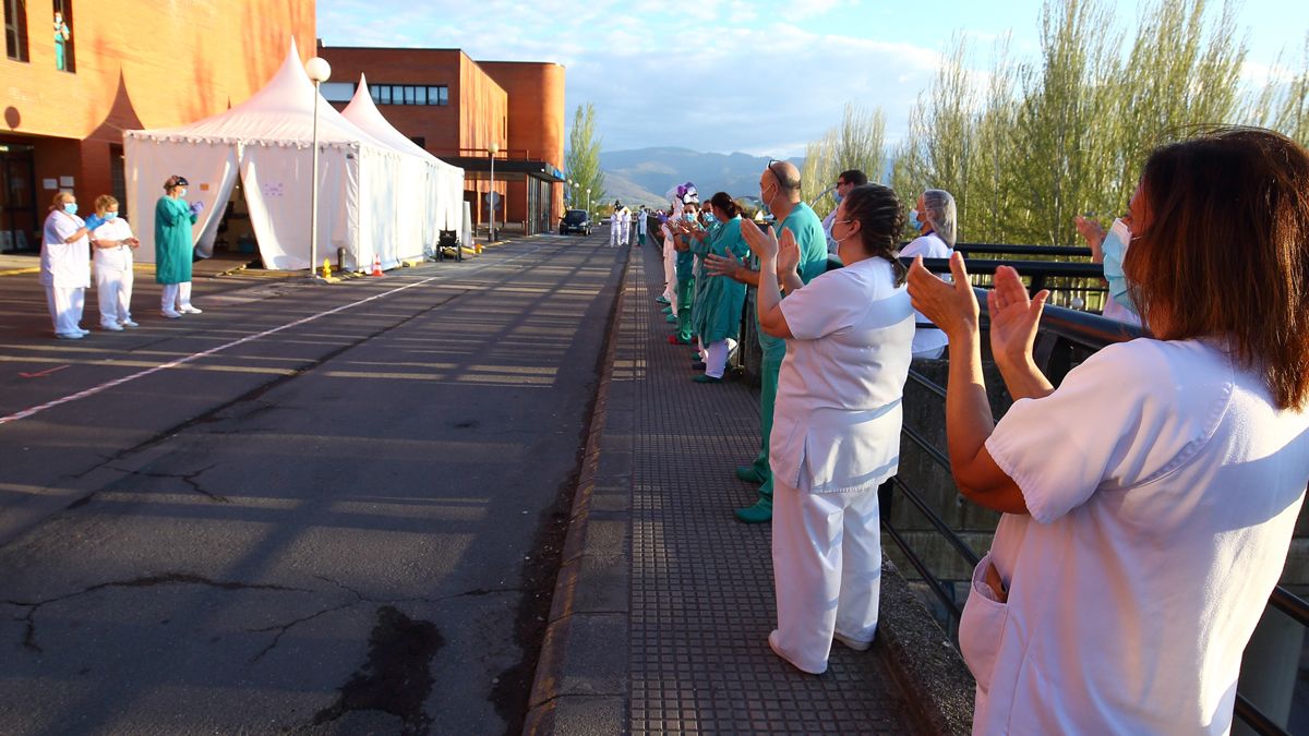 Casal Codesido ha estado al frente de la lucha contra la pandemia en el Hospital El Bierzo. | ICAL