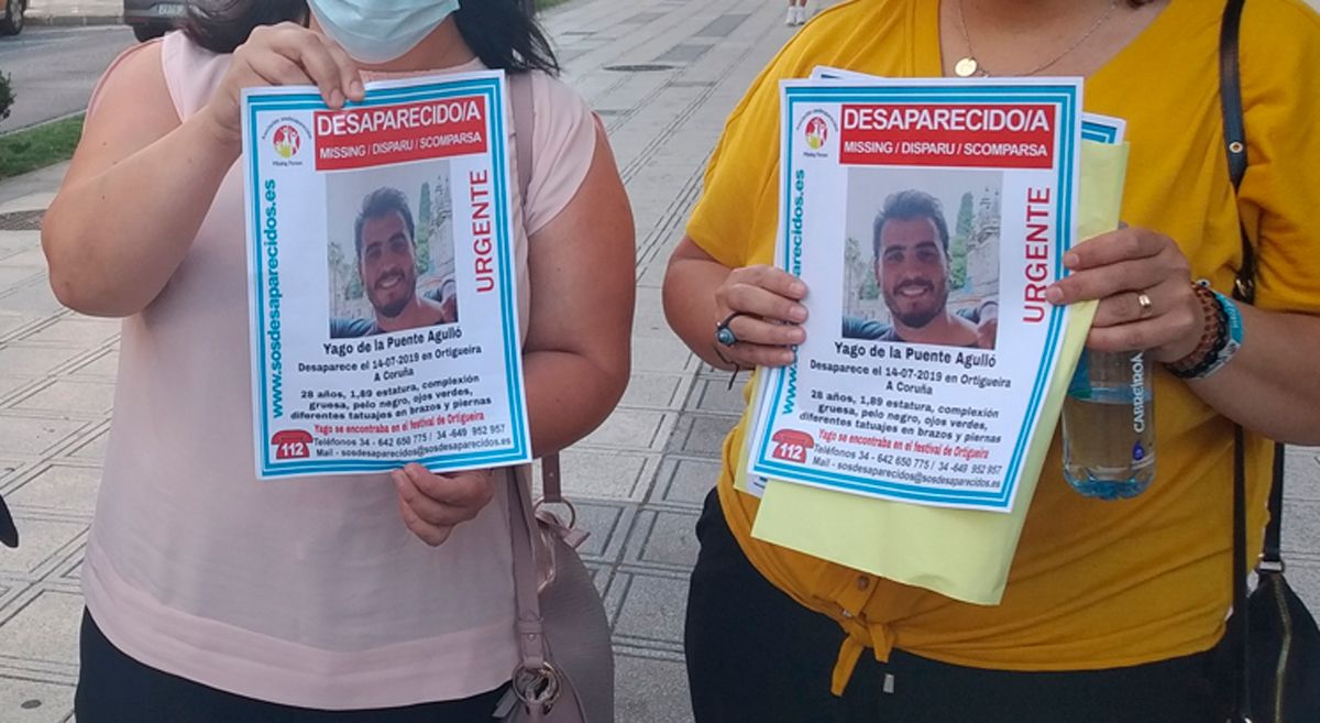 Imagen de la última manifestación que se realizó en Ponferrada para recordar al desaparecido. Imagen de la última manifestación que se realizó en Ponferrada para recordar al desaparecido.