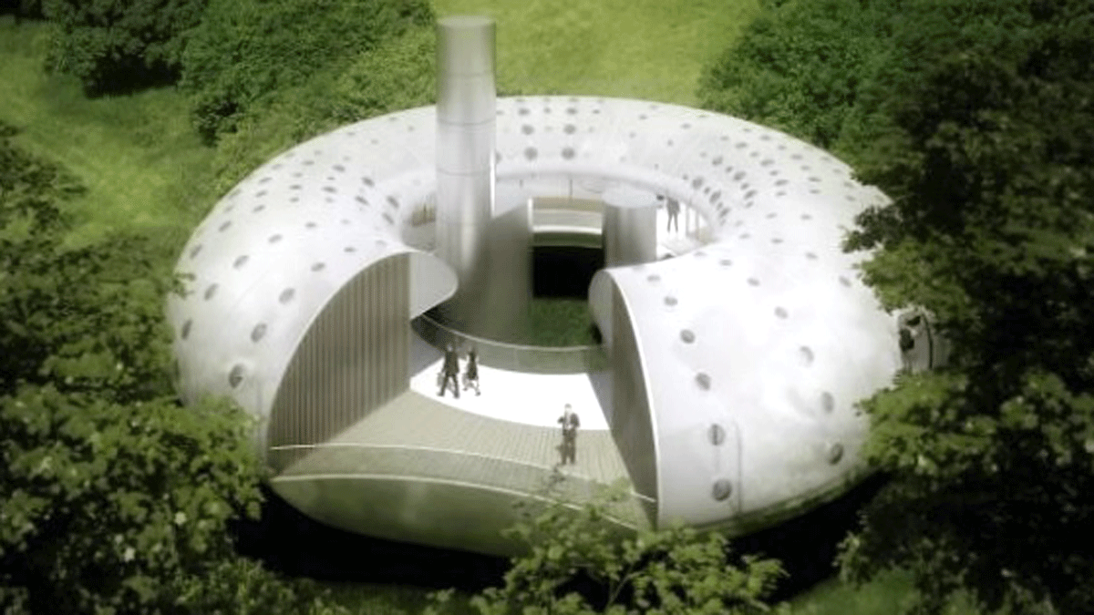 Imagen del diseño de una de las Open Office como la planteada para San Facundo. Imagen del diseño de una de las Open Office como la planteada para San Facundo.