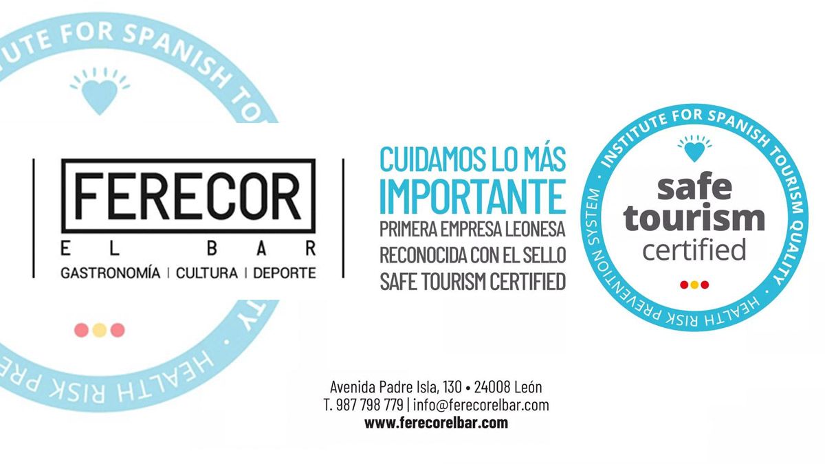 Ferecor ha obtenido el sello 'Safe Tourism certified'. | L.N.C.