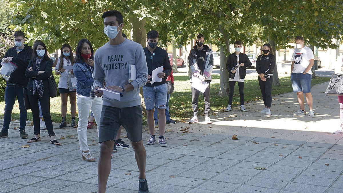 La ‘Selectividad’ de septiembre también está marcada por las medidas frente al Covid-19. | MAURICIO PEÑA