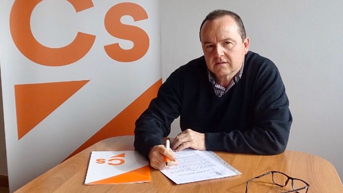 El concejal de Ciudadanos en San Andrés Rafael Sánchez. | L.N.C.