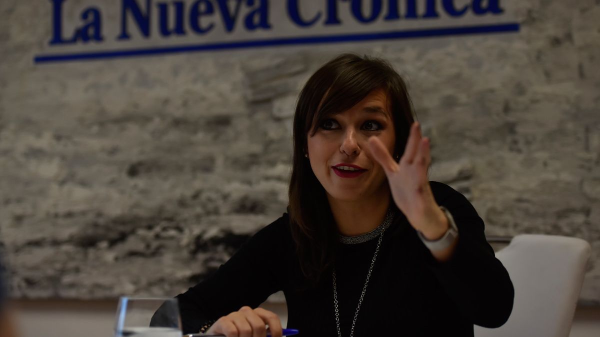 La portavoz de Ciudadanos en el Ayuntamiento de León, Gemma Villarroel. | SAÚL ARÉN