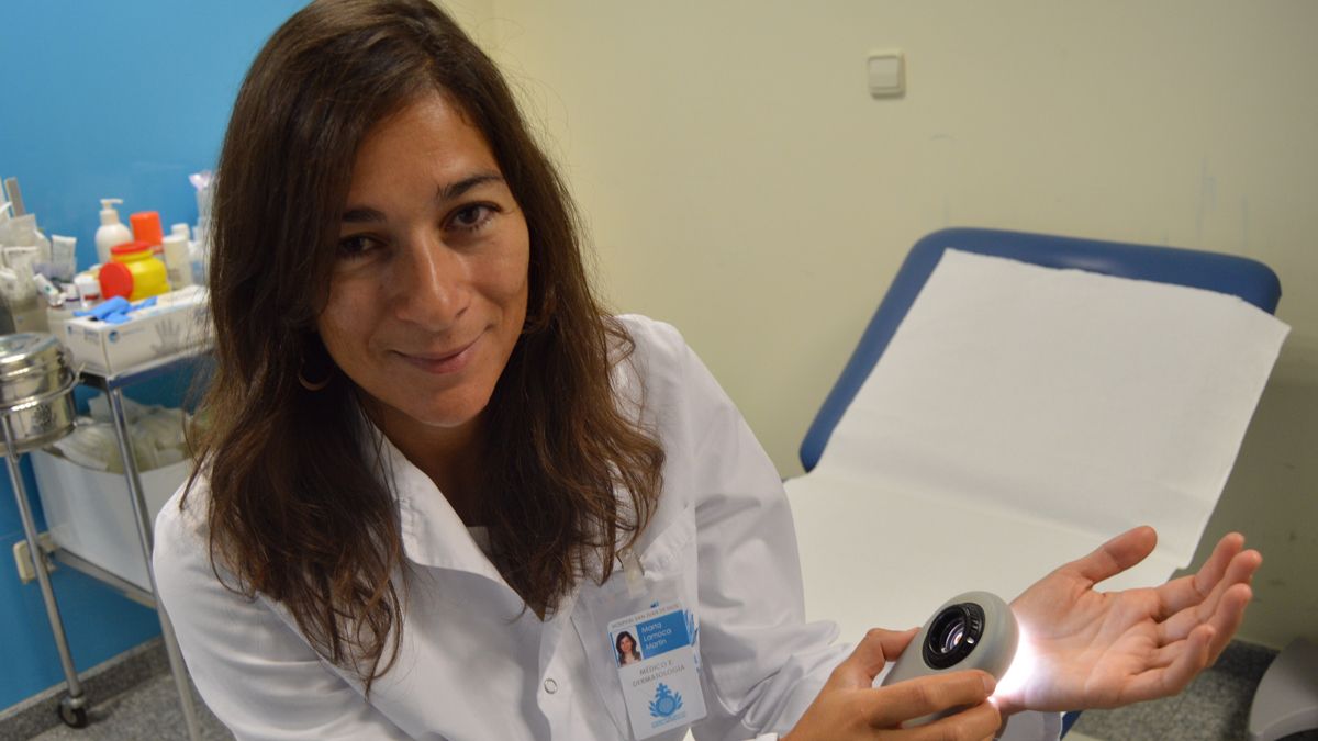 La nueva dermatóloga del Hospital San Juan de Dios, Marta Lamoca. | L.N.C.