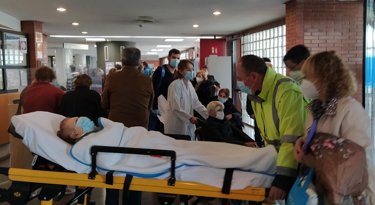 El problema que denuncias los celadores se ha generado en la primera planta del Hospital El Bierzo.