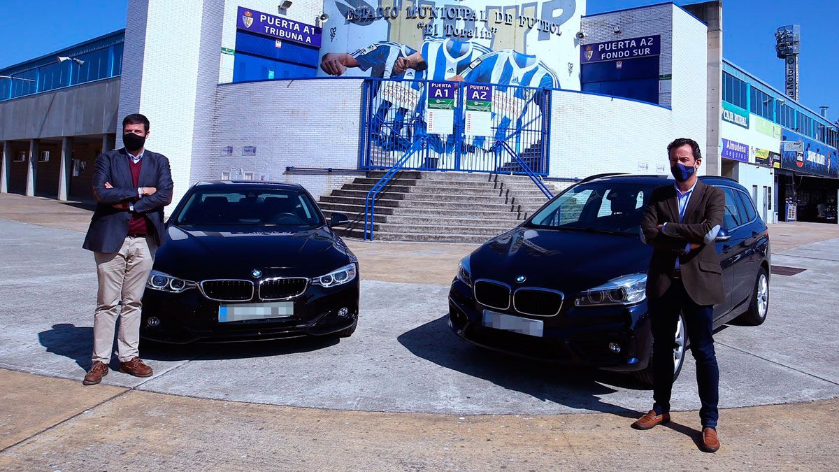 Bernesga Motor cederá dos vehículos a la Ponferradina por el patrocinio. | SDP Bernesga Motor cederá dos vehículos a la Ponferradina por el patrocinio. | SDP