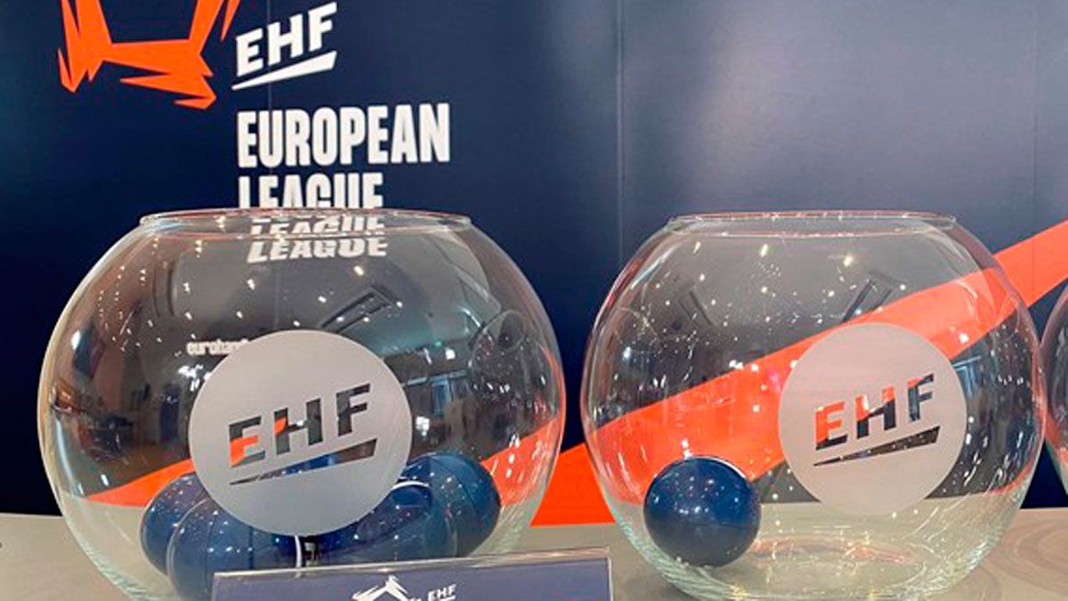Imagen del sorteo de una de las rondas anteriores de la Liga Europea. | EHF