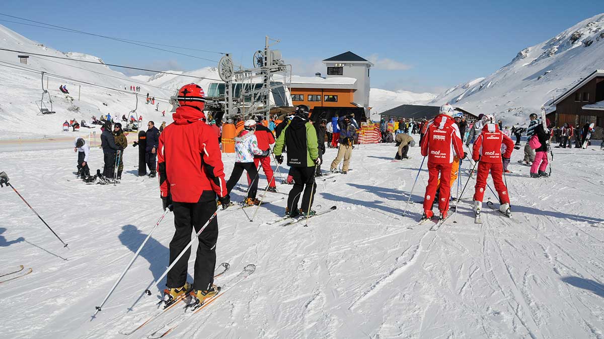 San Isidro y Leitariegos registraron estas navidades más de 18.000 visitantes. | MAURICIO PEÑA