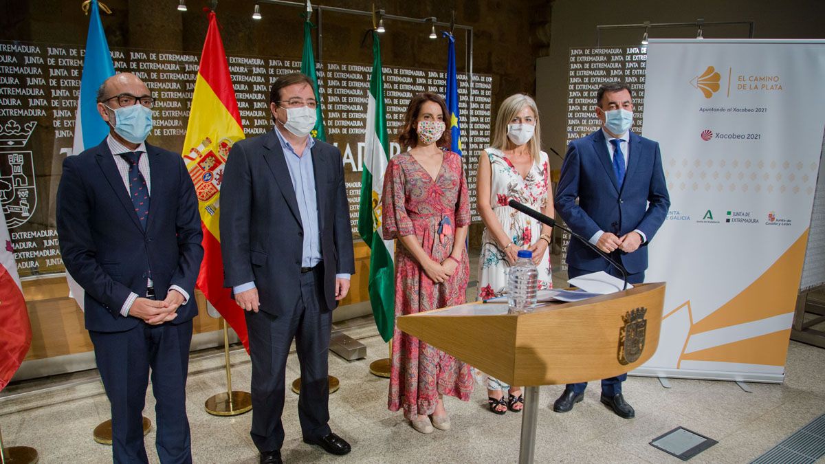 Presentación del protocolo del 'Camino de la Plata' en una imagen de archivo. | ICAL