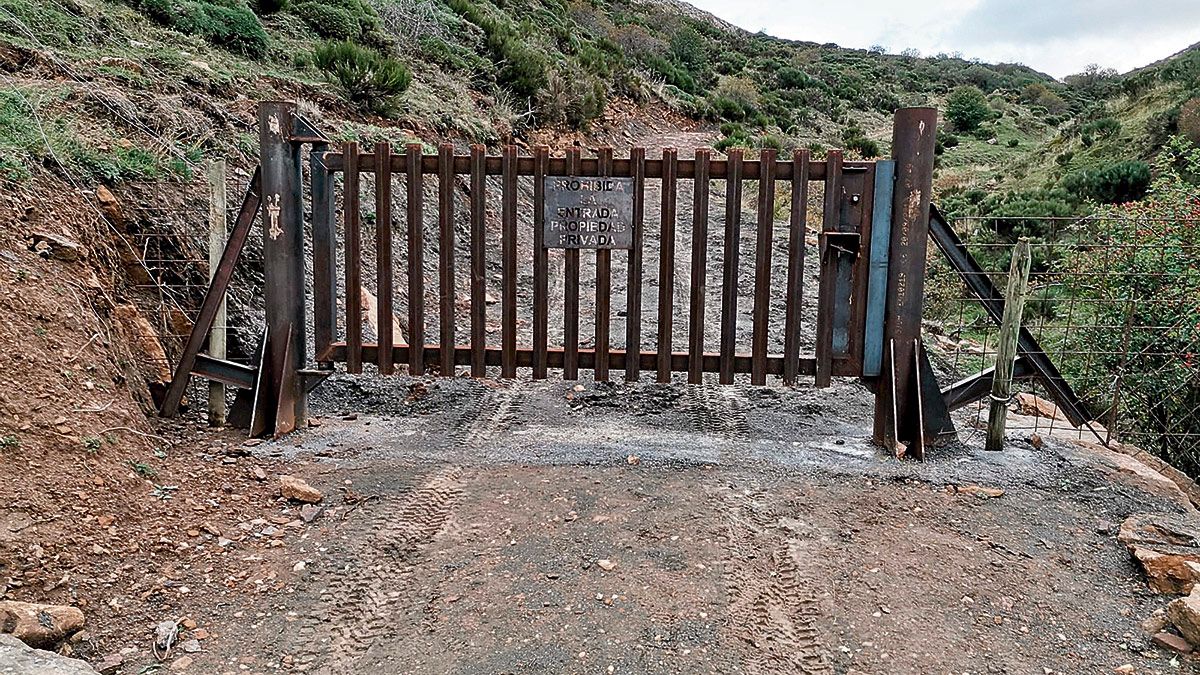 En la fotografía, el cierre del Valle del Marqués. | L.N.C.