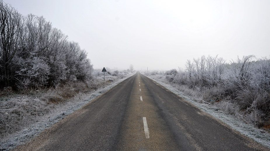 Varios puntos de la provincia amanecieron helados y con niebla. | DANIEL MARTÍN