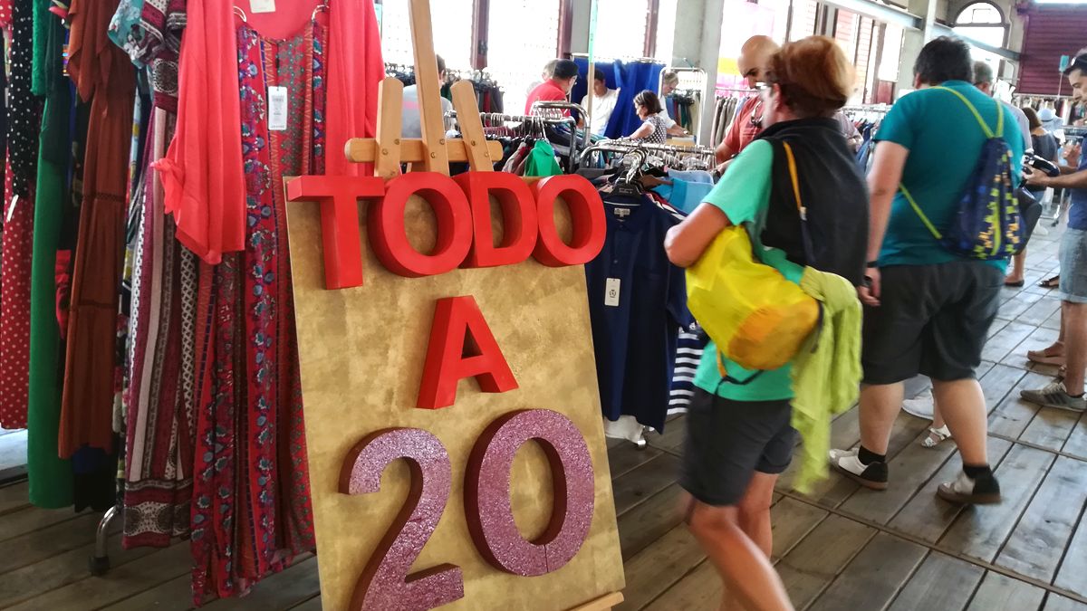 Una actividad tradicional de Templarium es la Feria de Rebajas, que este año no se ha podido celebrar.