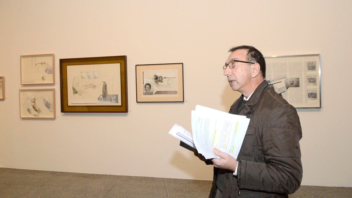 El escritor zamorano afincado en León, Tomás Sánchez Santiago. | MAURICIO PEÑA