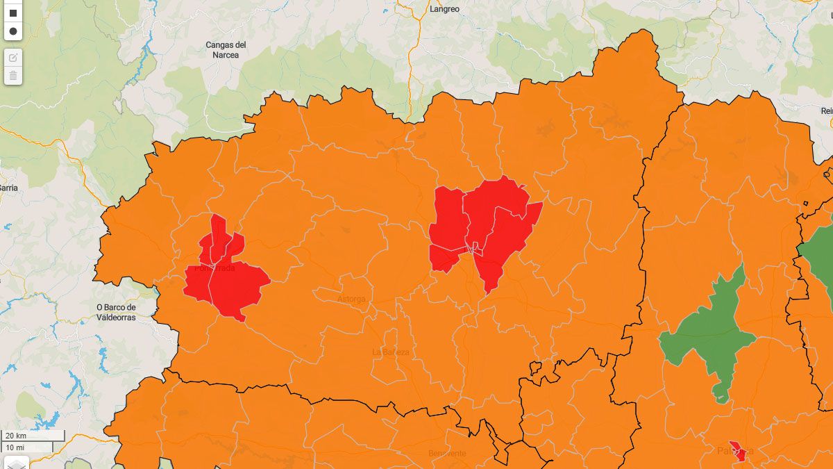 Situación epidemiológica de la provincia de León. |  L.N.C.