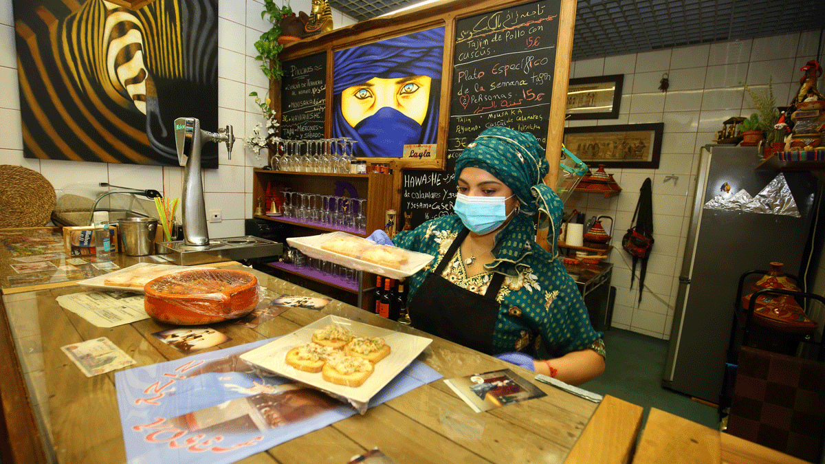 Imagen de un gastrobar en Ponferrada, que también ven limitado su horario.| Ical