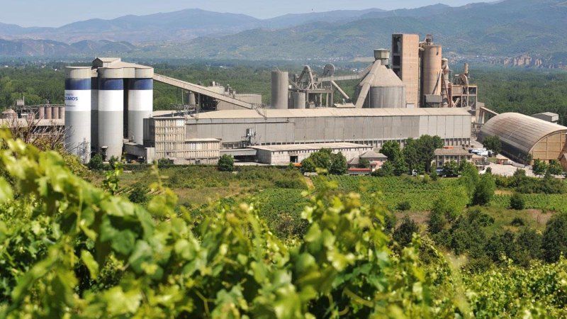 La fábrica de cementos Cosmos de Toral de los Vados. | Ical