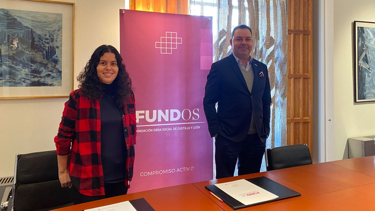 Patricia Muñiz, presidenta de Awen, y José María Viejo, director general de Fundos. | L.N.C.
