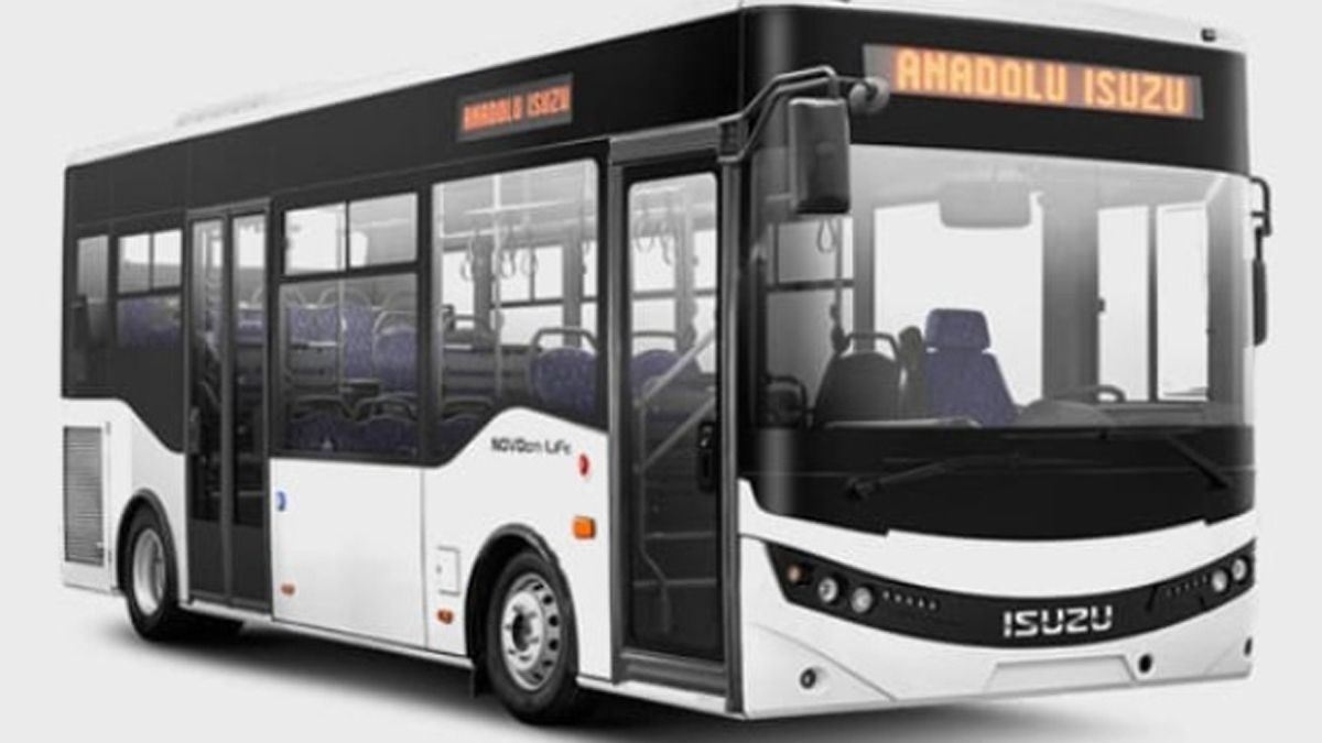 el modelo de los nuevos buses urbanos que se suman en diciembre a la flota de Ponferrada.