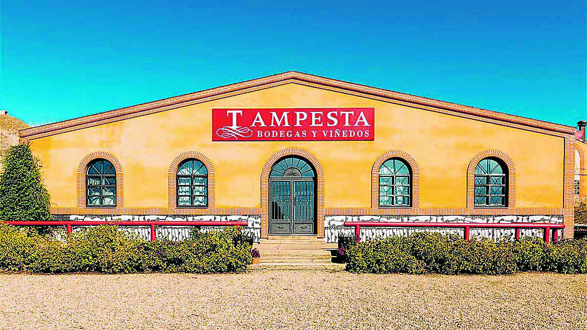 Las instalaciones de Tampesta, ubicadas en el municipio de Valdevimbre.