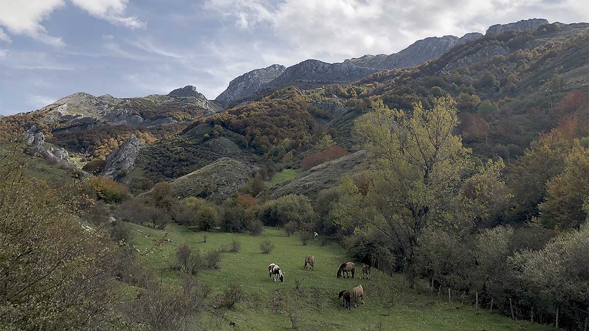 El valle de Anciles es uno de los parajes más hermosos y también más desconocidos de la provincia de León, especialmente en los meses de otoño.