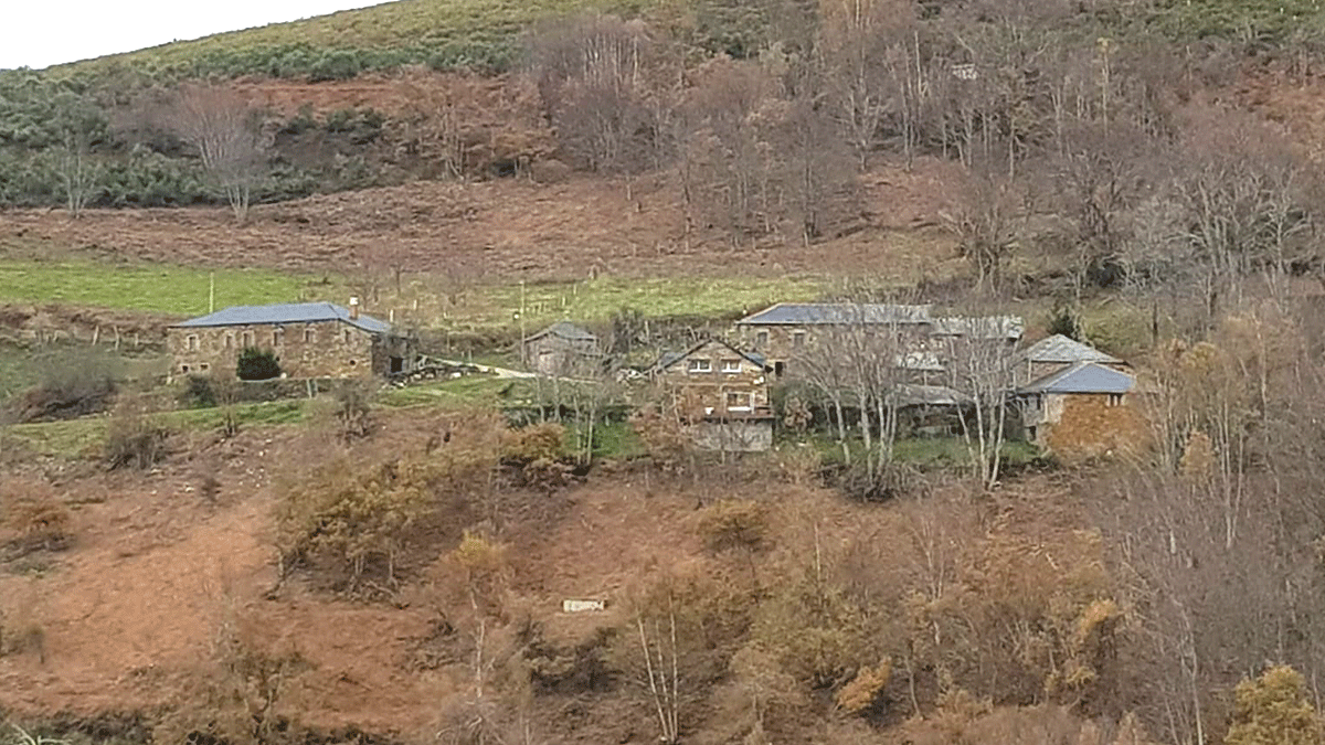 Vista del pueblo de fuente de Oliva.