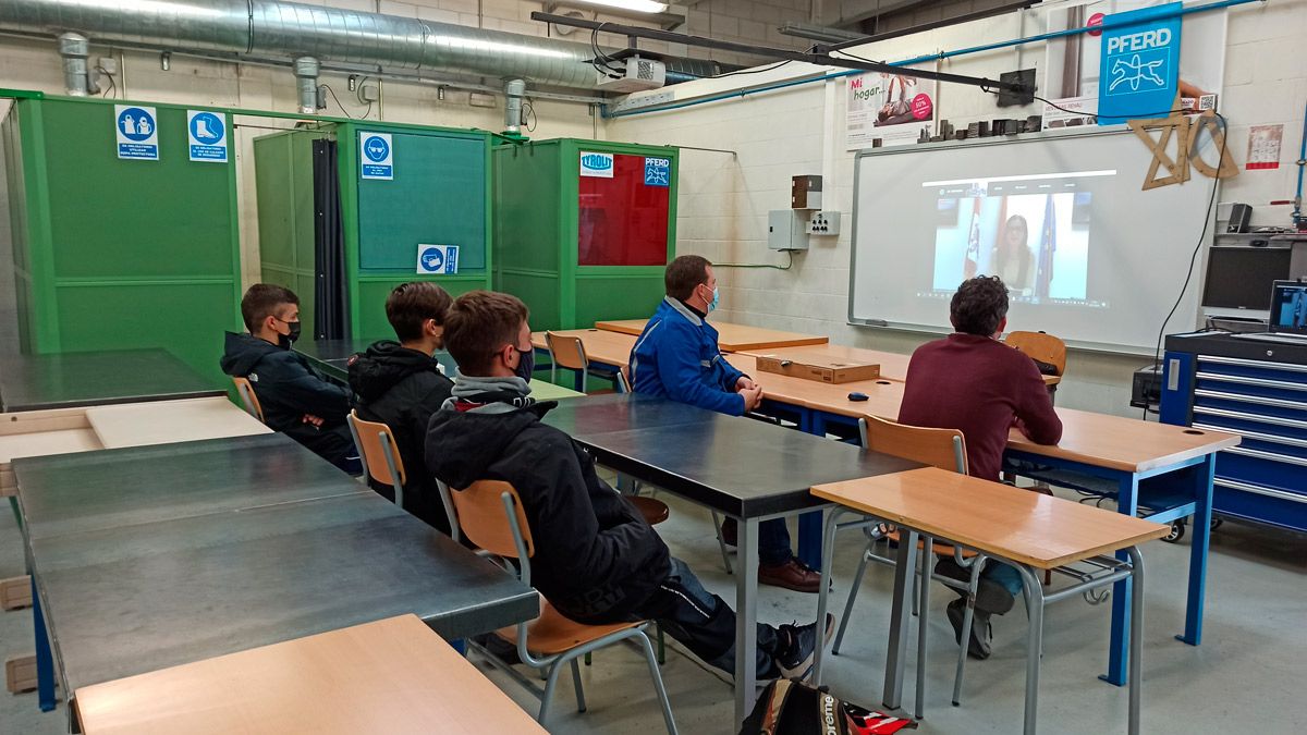 Encuentro telemático con motivo de la entrega de premios del concurso. | L.N.C.