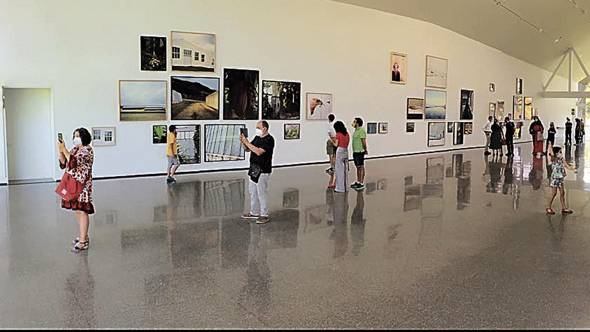 Vista de la exposición ‘Olvidados del tiempo’ en FCAYC. | JUAN LUIS GARCÍA
