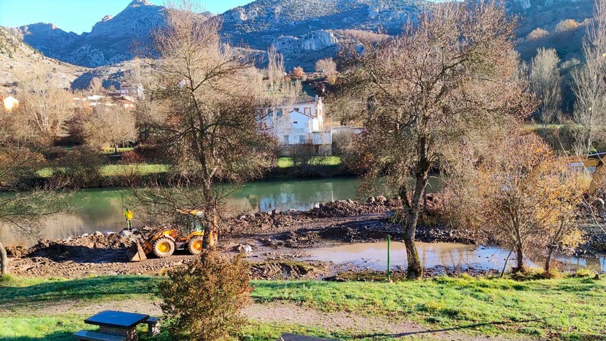 Obras en el Canal de Aguas Bravas de Alejico-Sabero. | R.P.N.