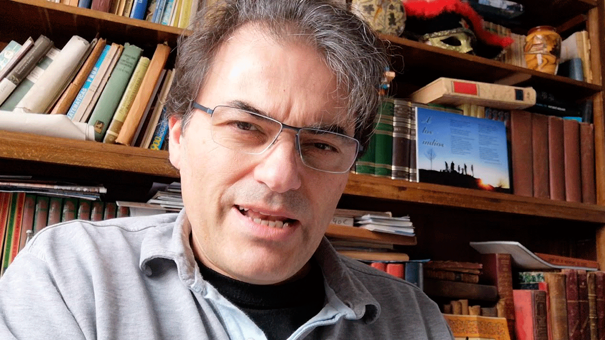 El autor Pedro Ojeda Escudero.