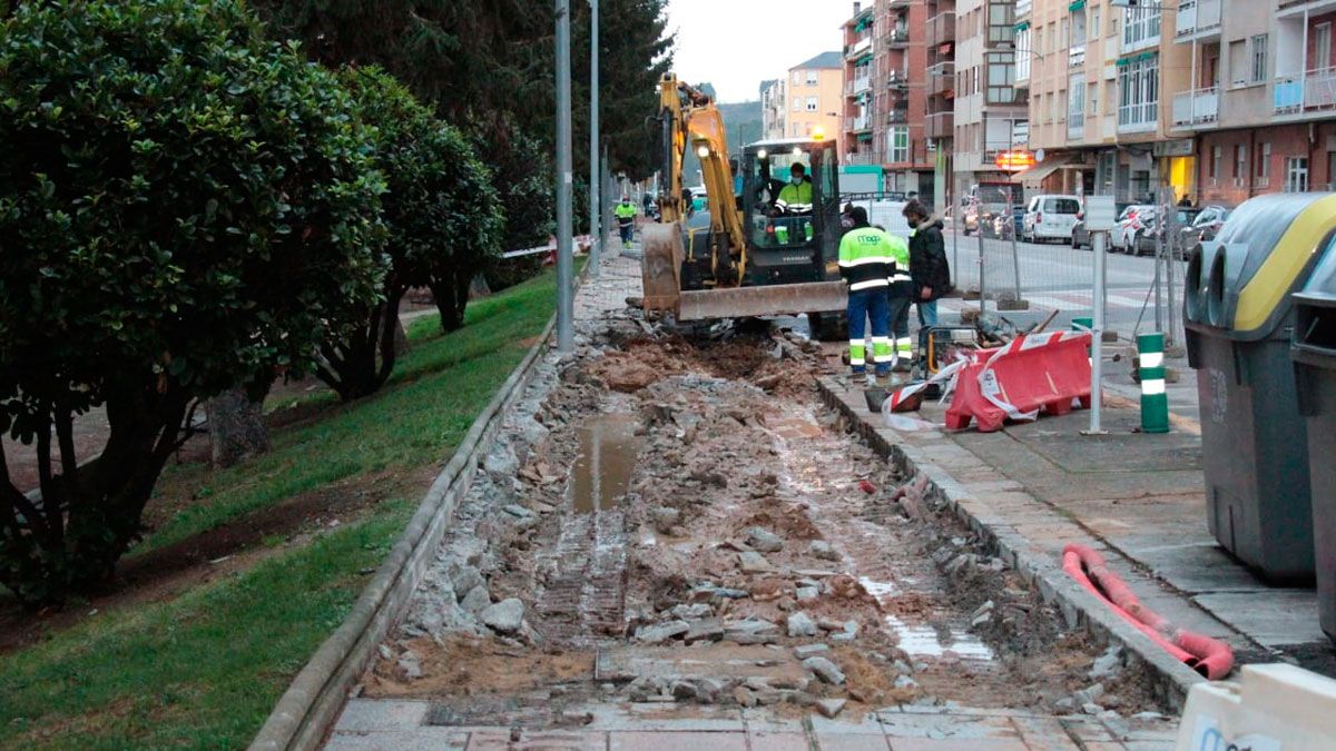 Las obras ya han comenzado y durarán un mes.