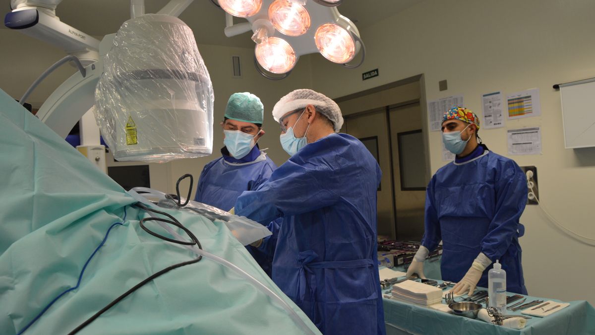La operación se realizó en el Hospital San Juan de Dios de León. | L.N.C. La operación se realizó en el Hospital San Juan de Dios de León. | L.N.C.