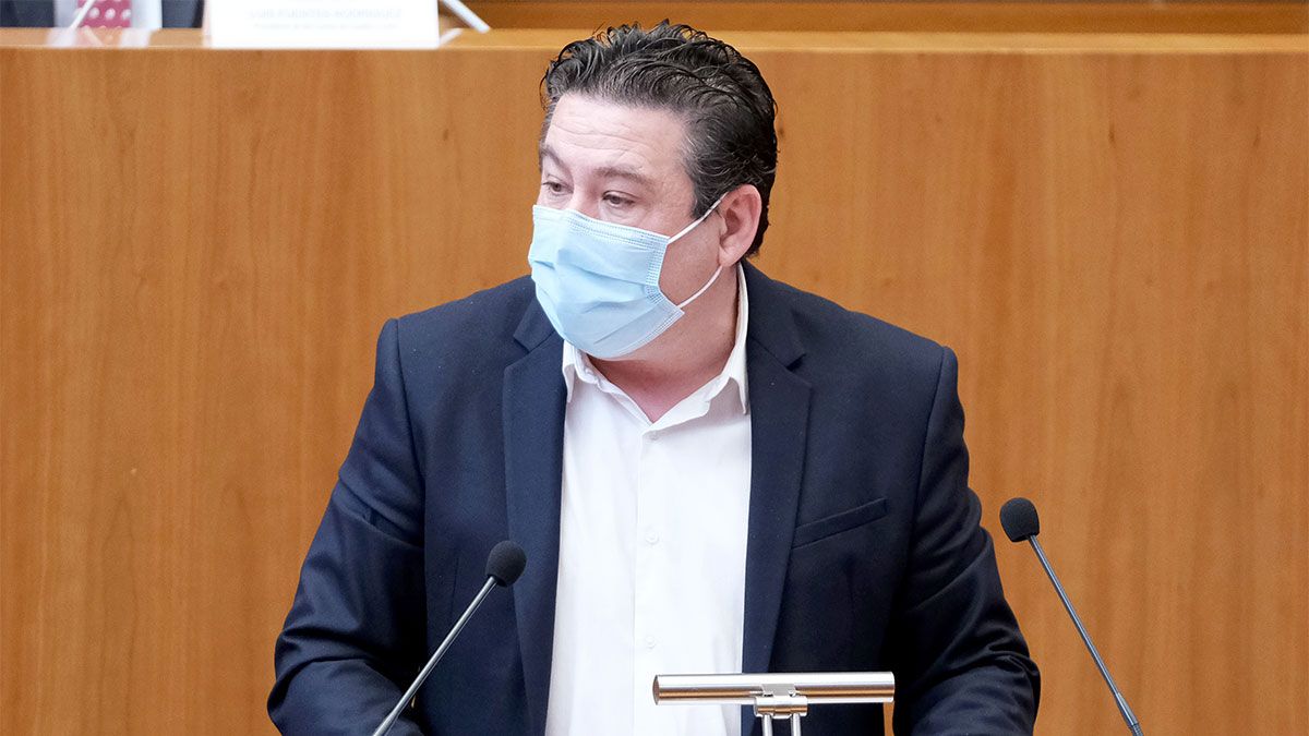 El procurador leonesista, Luis Mariano Santos. | ICAL